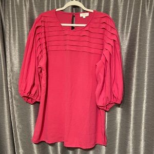 *NWOT* pleated blouse